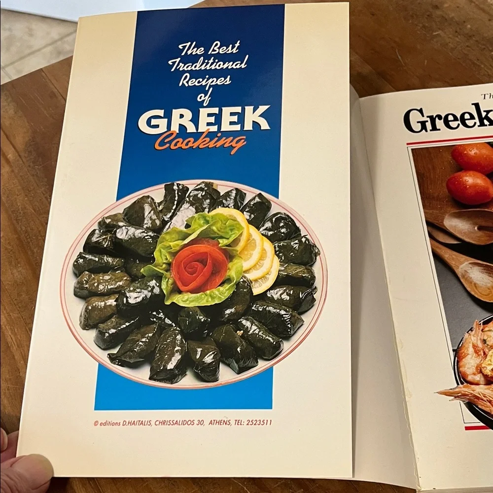 Greek Cooking Recipe Book